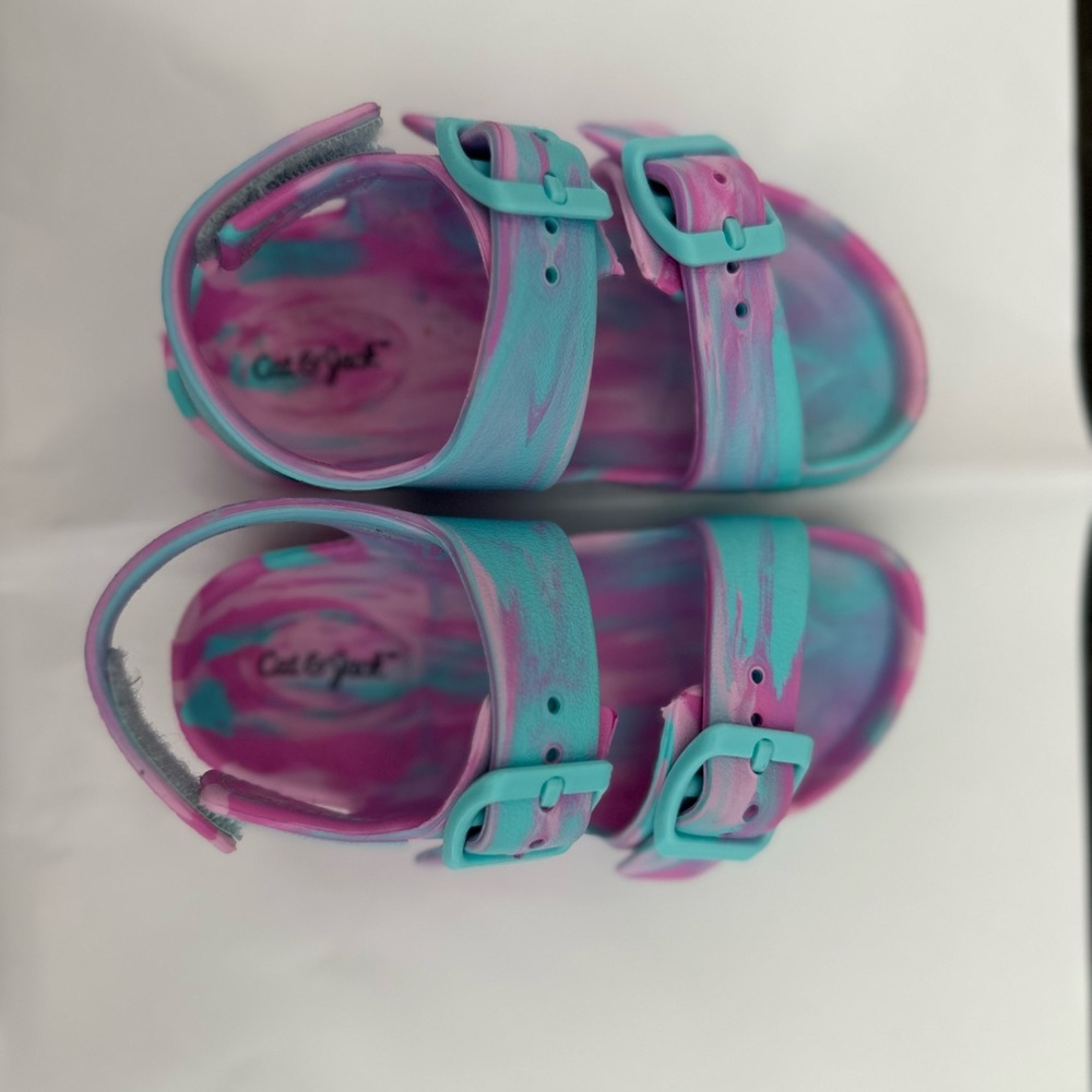 Toddler Cat & Jack Ade Slip-On Footbed Sandals! Size:6 Water Shoes